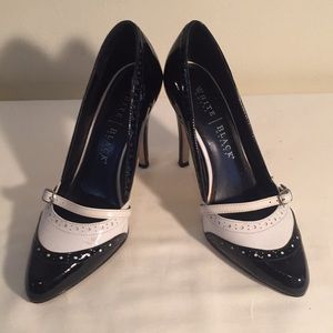 White House Black Market Wingtip Heels